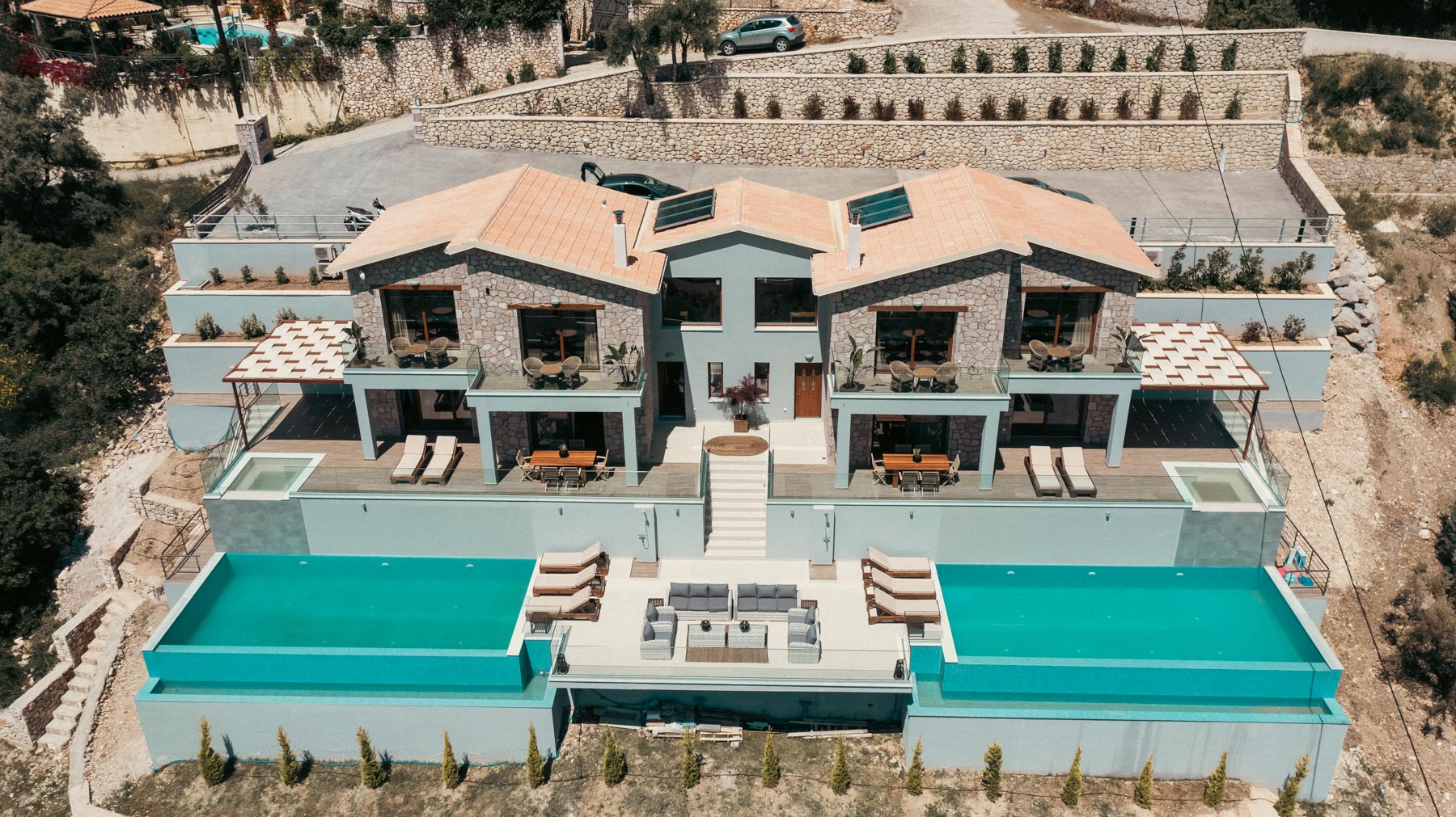 180 Villas Luxury Accommodation in Perigiali Nidri, Lefkada - Image 70