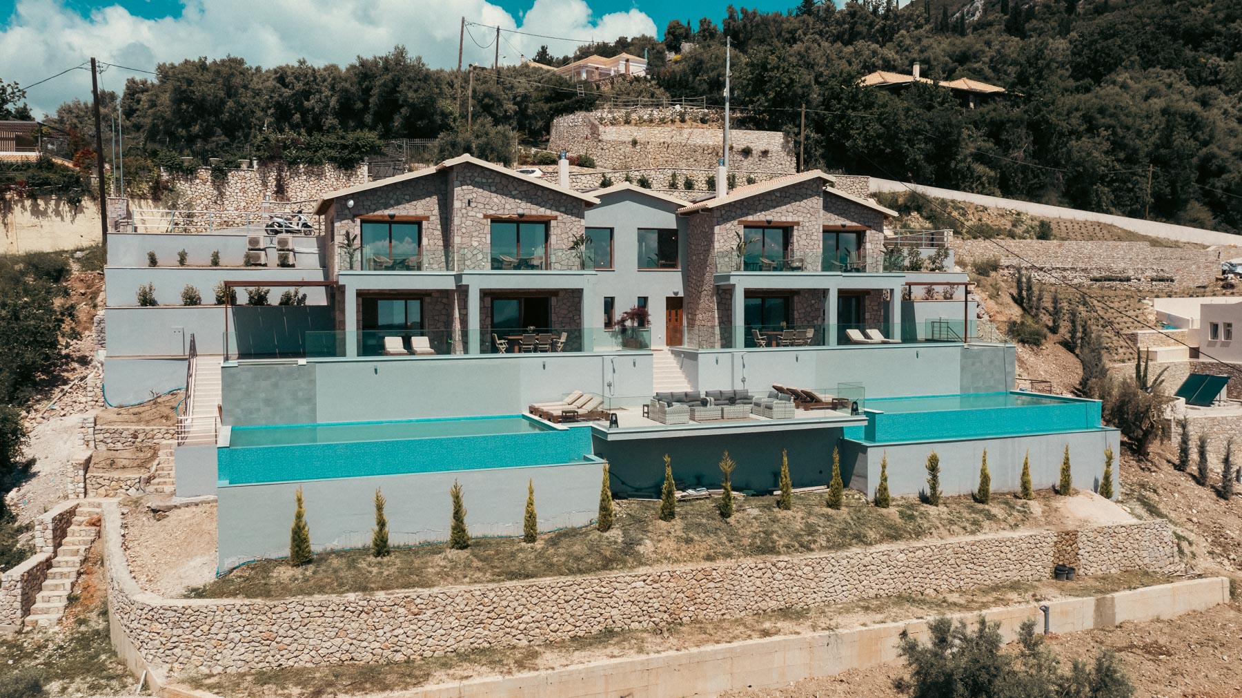 180 Villas Luxury Accommodation in Perigiali Nidri, Lefkada - Image 75
